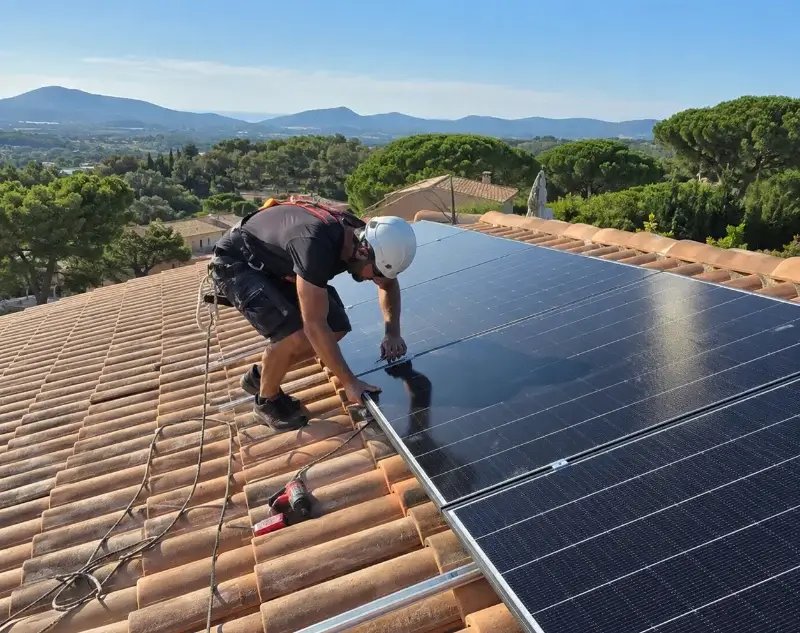 Installateur panneaux solaires Soyans — pose photovoltaïque sur toiture