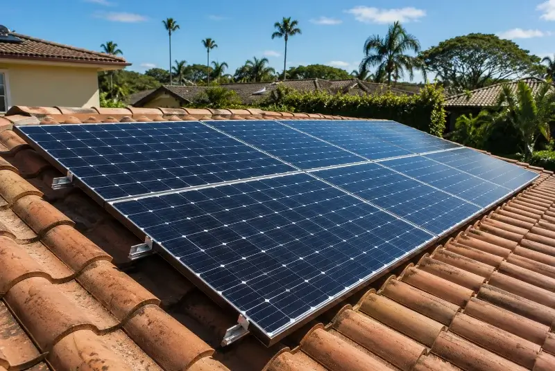 Installation de panneaux solaires à Soyans